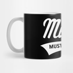 Music Must Be Loud! (Listening Pleasure / White) Mug